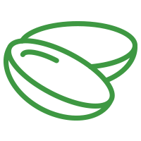 Outline Green Bowls Icon